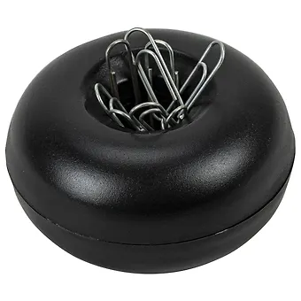 Скрепочница магнитная круглая